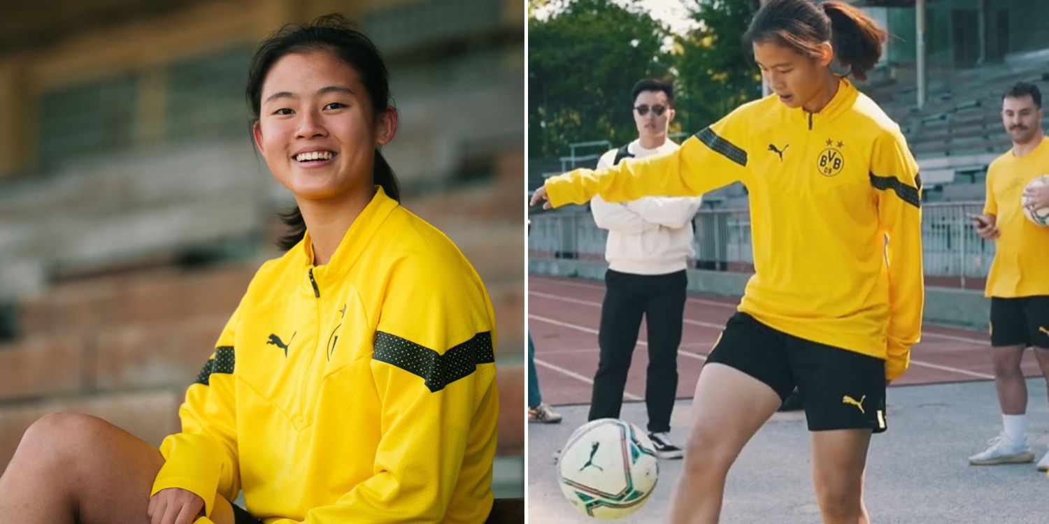 S’porean Danelle Tan Joins Borussia Dortmund Women’s Team, 1st Asian Footballer To Do So
